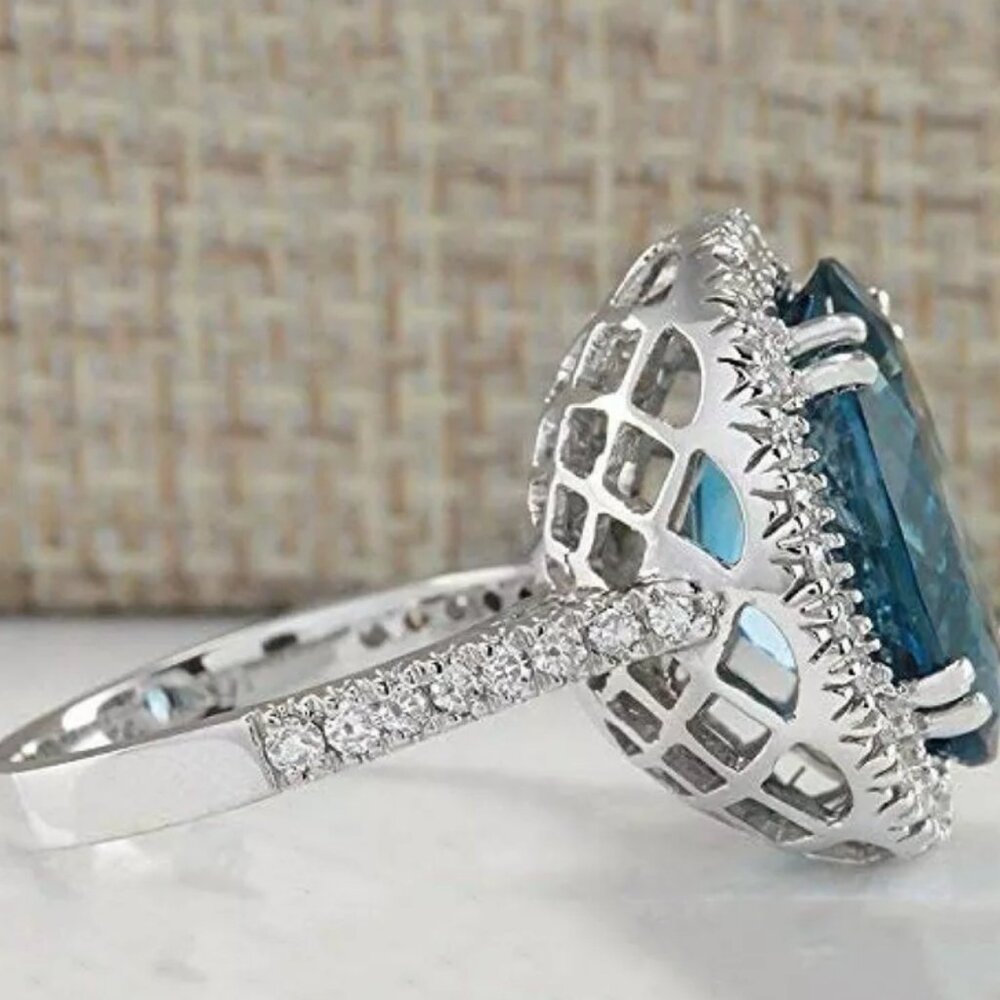 ROSE ENGAGEMENT RING - Picture 7 of 8